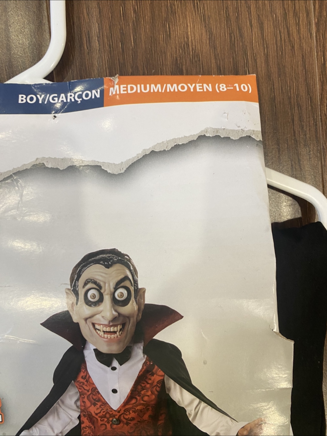 Boy's Vampire Costume - Size Medium (8-10) - photo 2