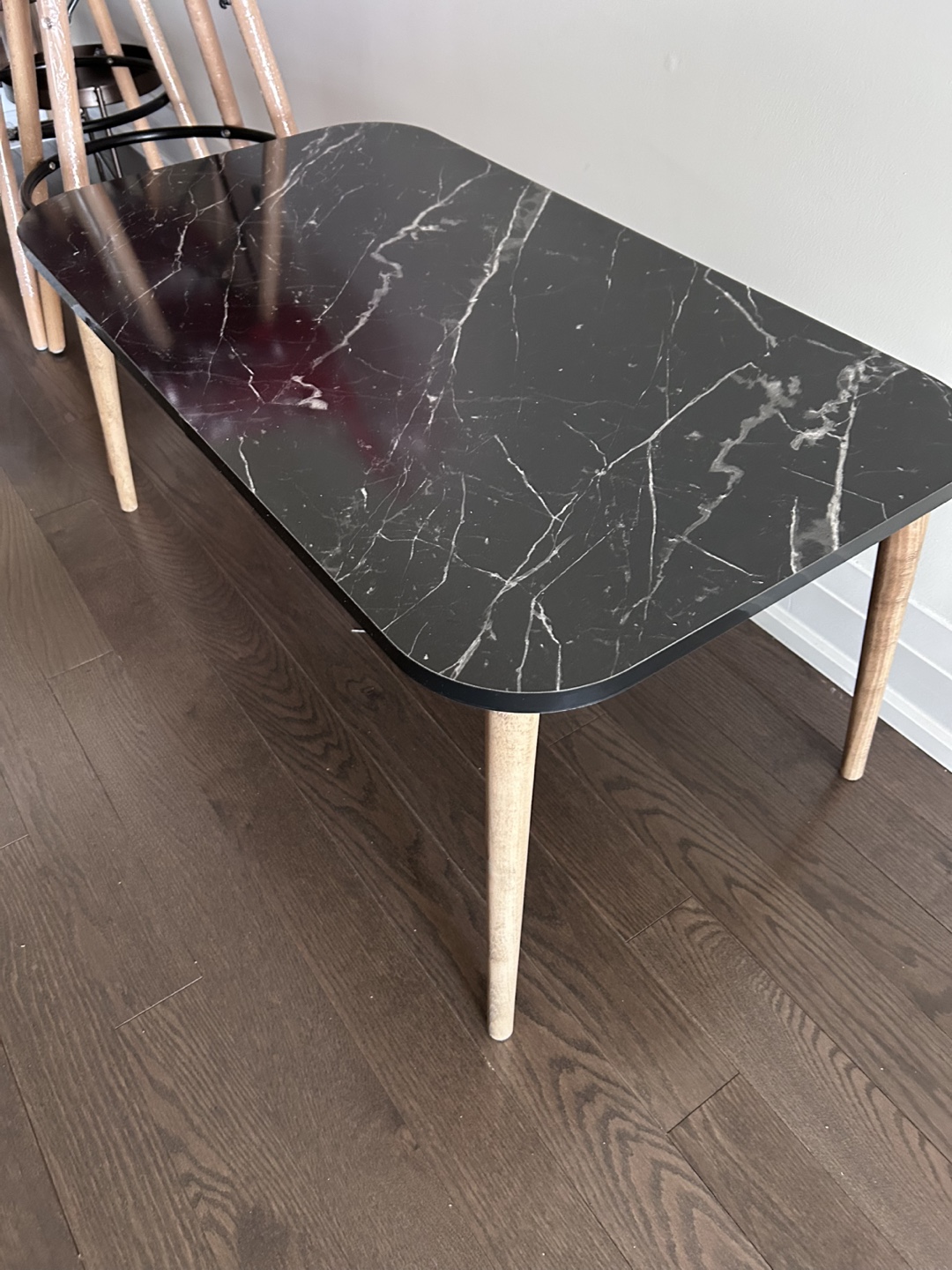 MOOG Coffee Table - Black Marble Top - photo 2