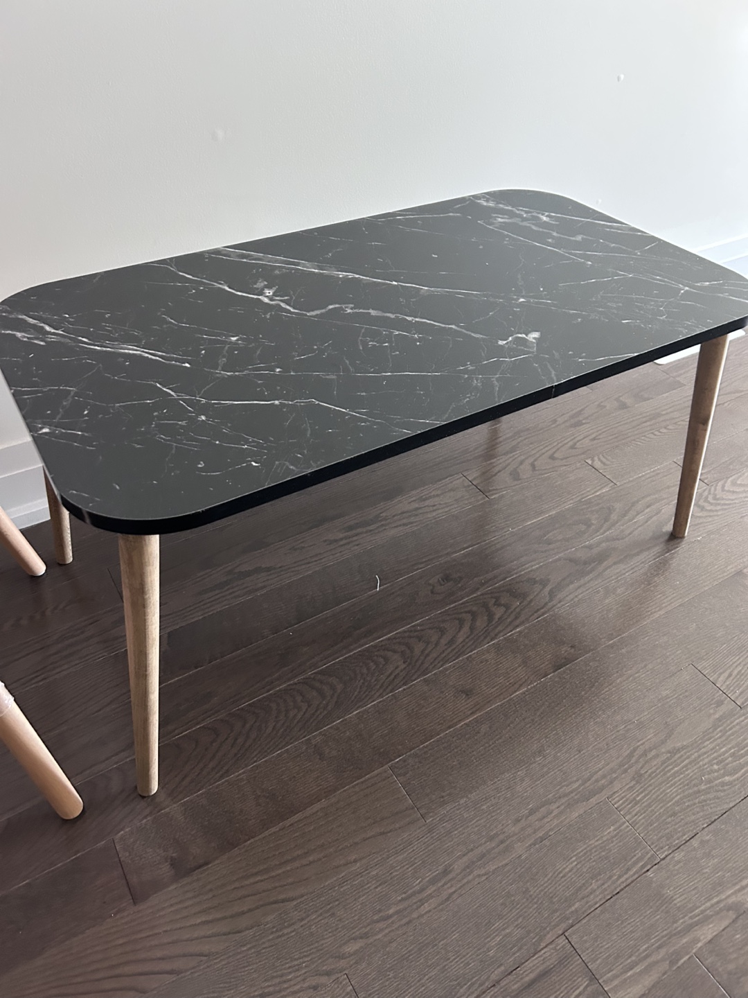 MOOG Coffee Table - Black Marble Top