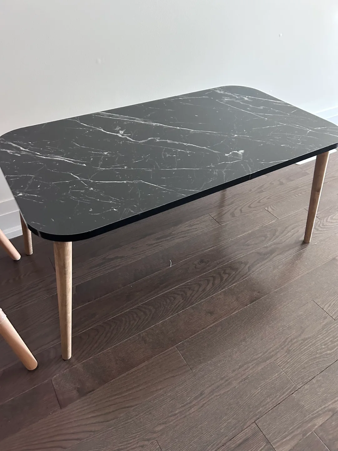 MOOG Coffee Table - Black Marble Top thumbnail