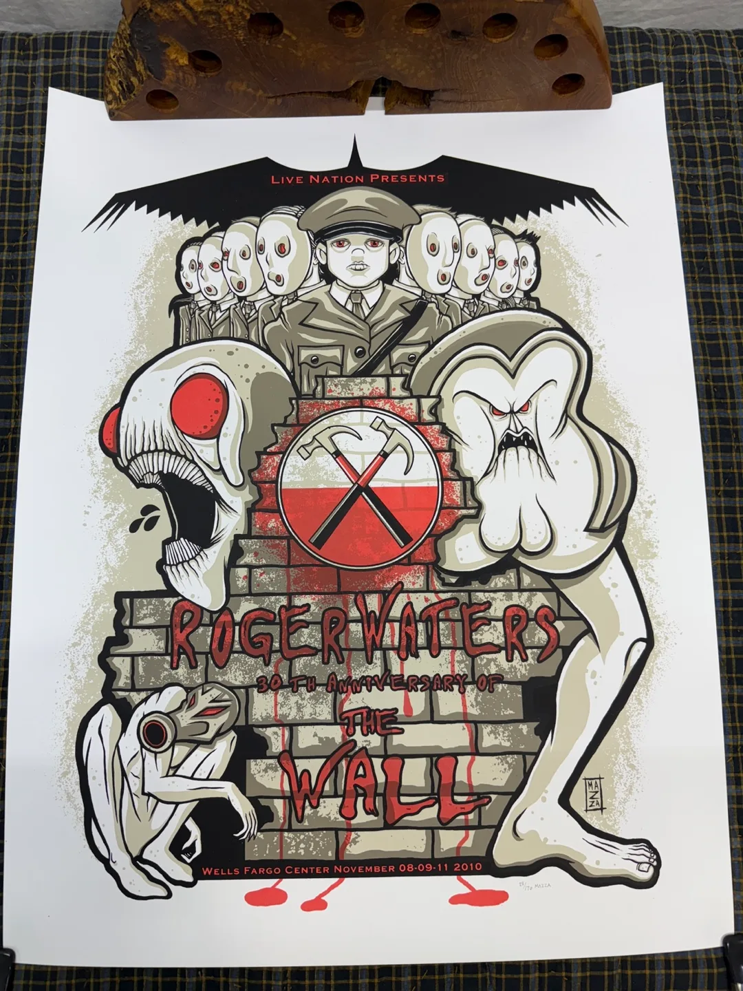 Roger Waters The Wall 30th Anniversary Concert Poster -  Print thumbnail