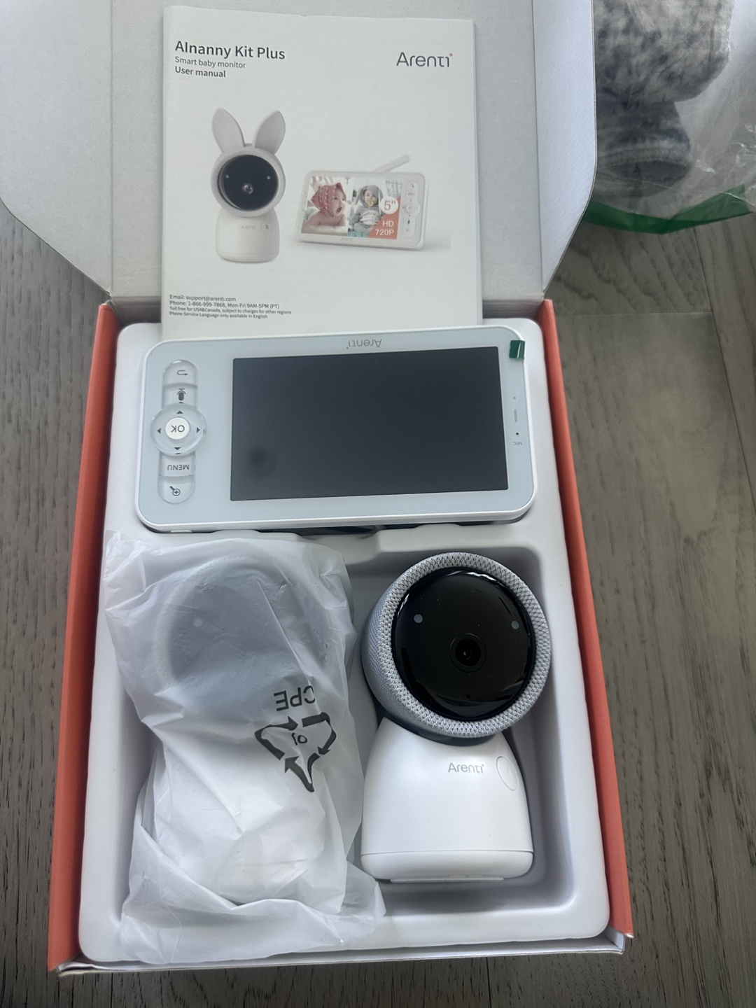 Arenti Alnanny 2-Cam Kit Plus 5" HD 720P Smart Baby Monitor - photo 3