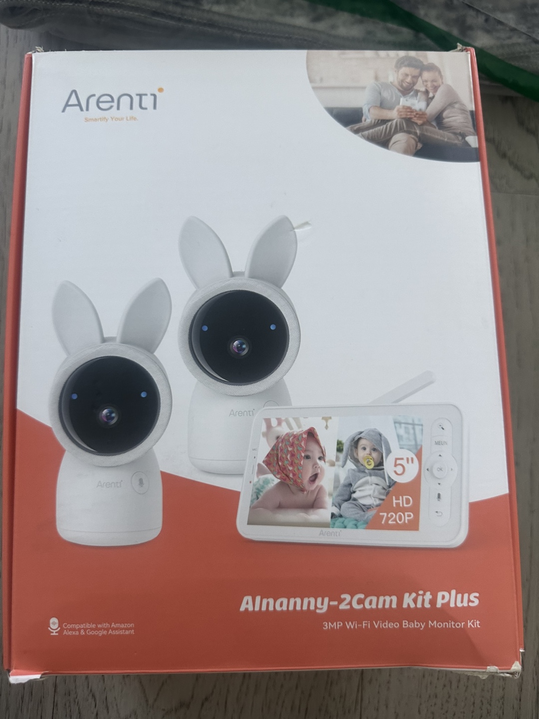 Arenti Alnanny 2-Cam Kit Plus 5" HD 720P Smart Baby Monitor - photo 4