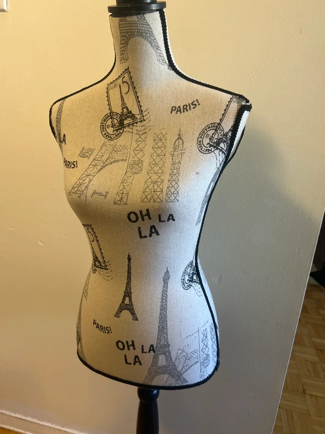 Parisian-themed Mannequin Dress Form thumbnail