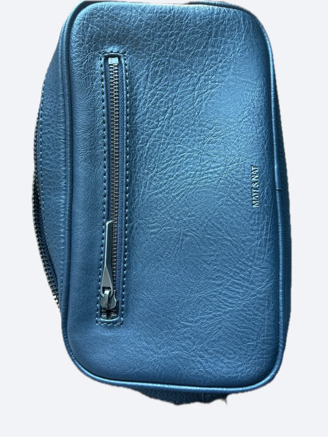 Matt & Nat Black Vegan Leather Belt Bag image indicator(4)