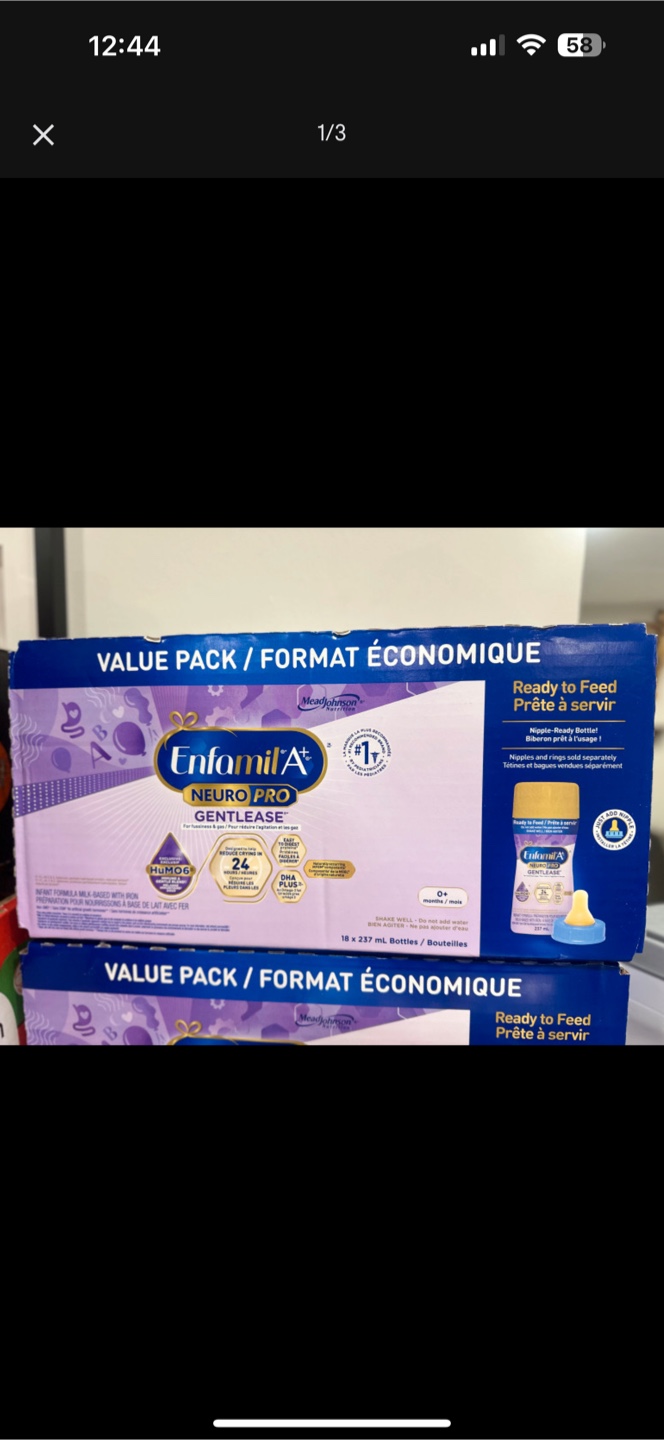 Enfamil A+ Neuro Pro Gentlease Ready-to-Feed Formula Value Pack