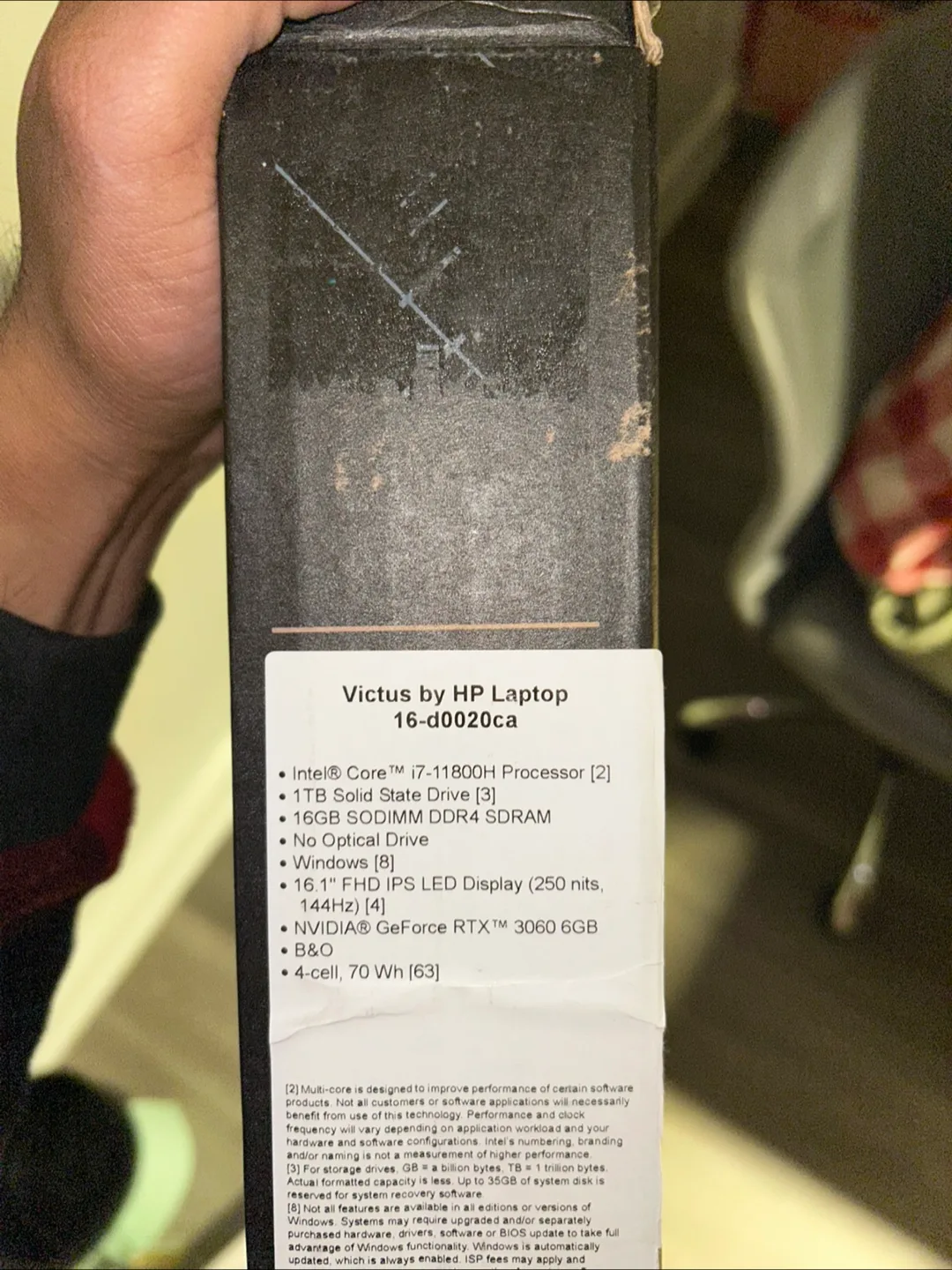 RTX 3060 i7 16gb RAM Gaming Laptop Victus image indicator(6)