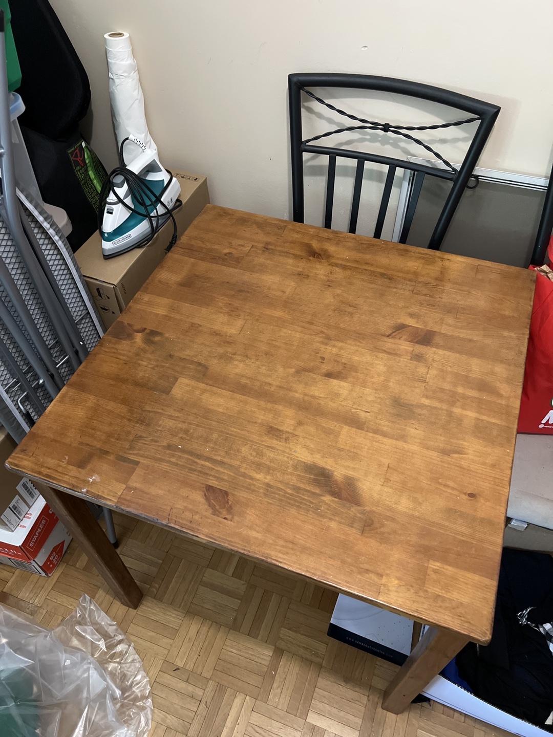 Square Wooden Table