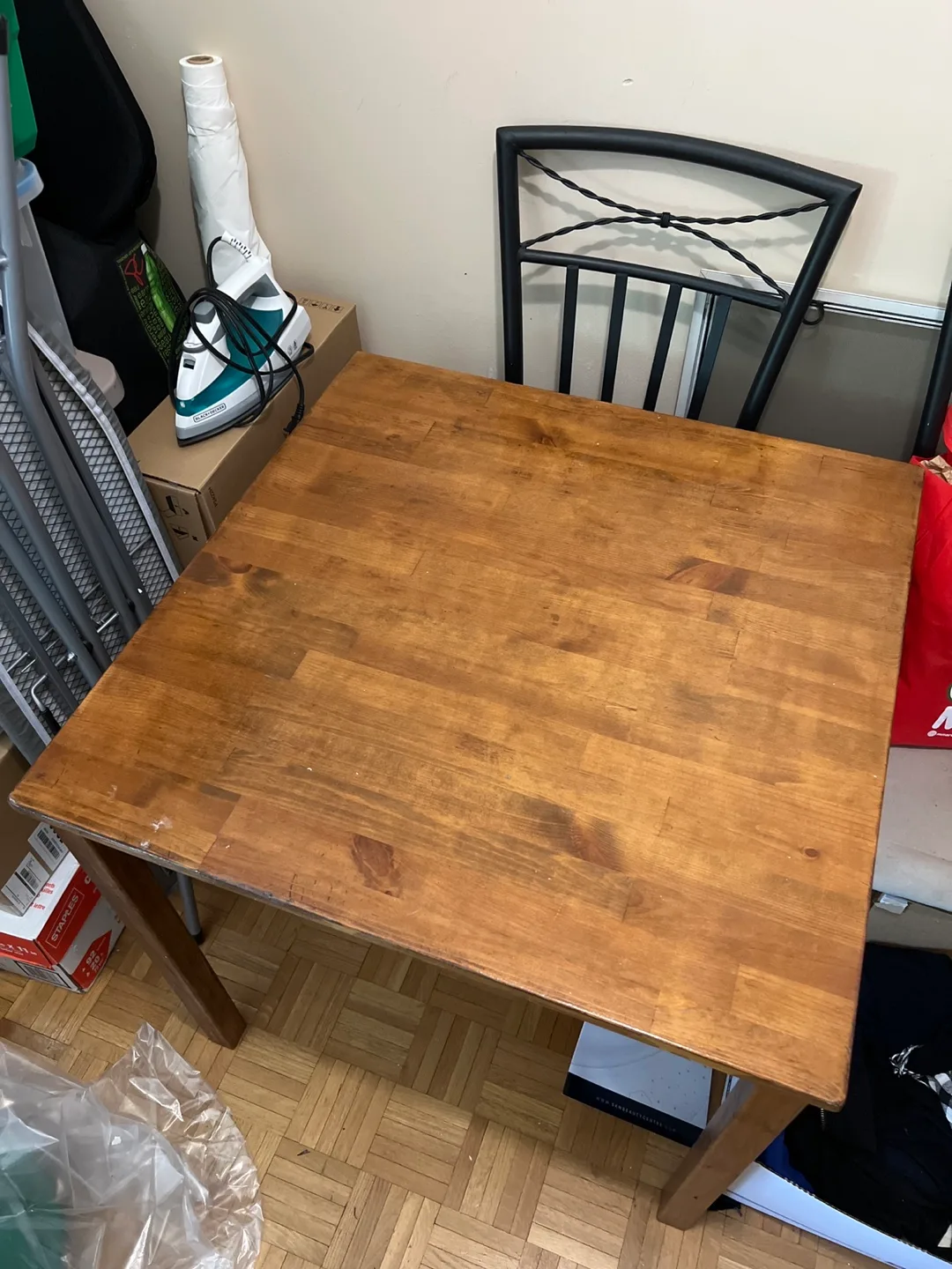 Square Wooden Table thumbnail