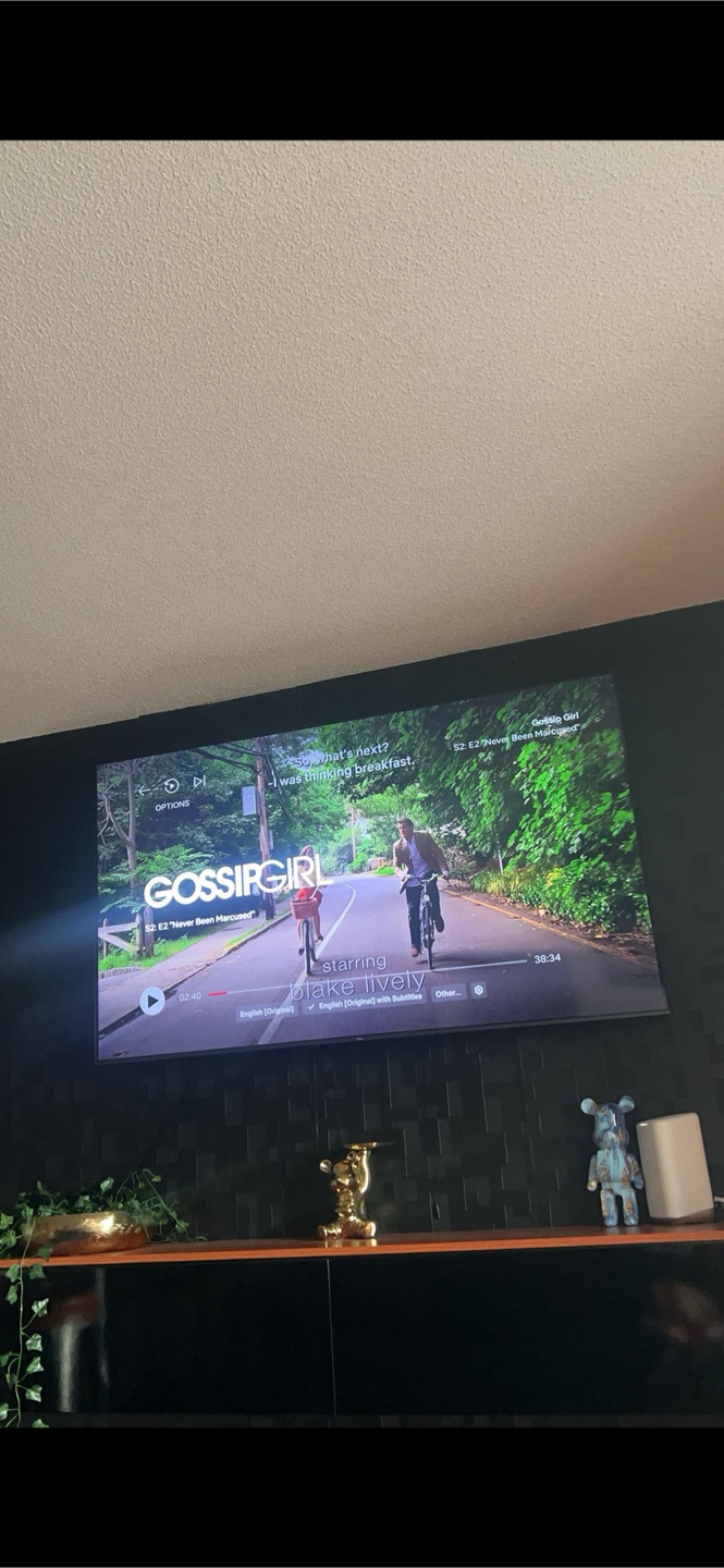 Floating tv stand