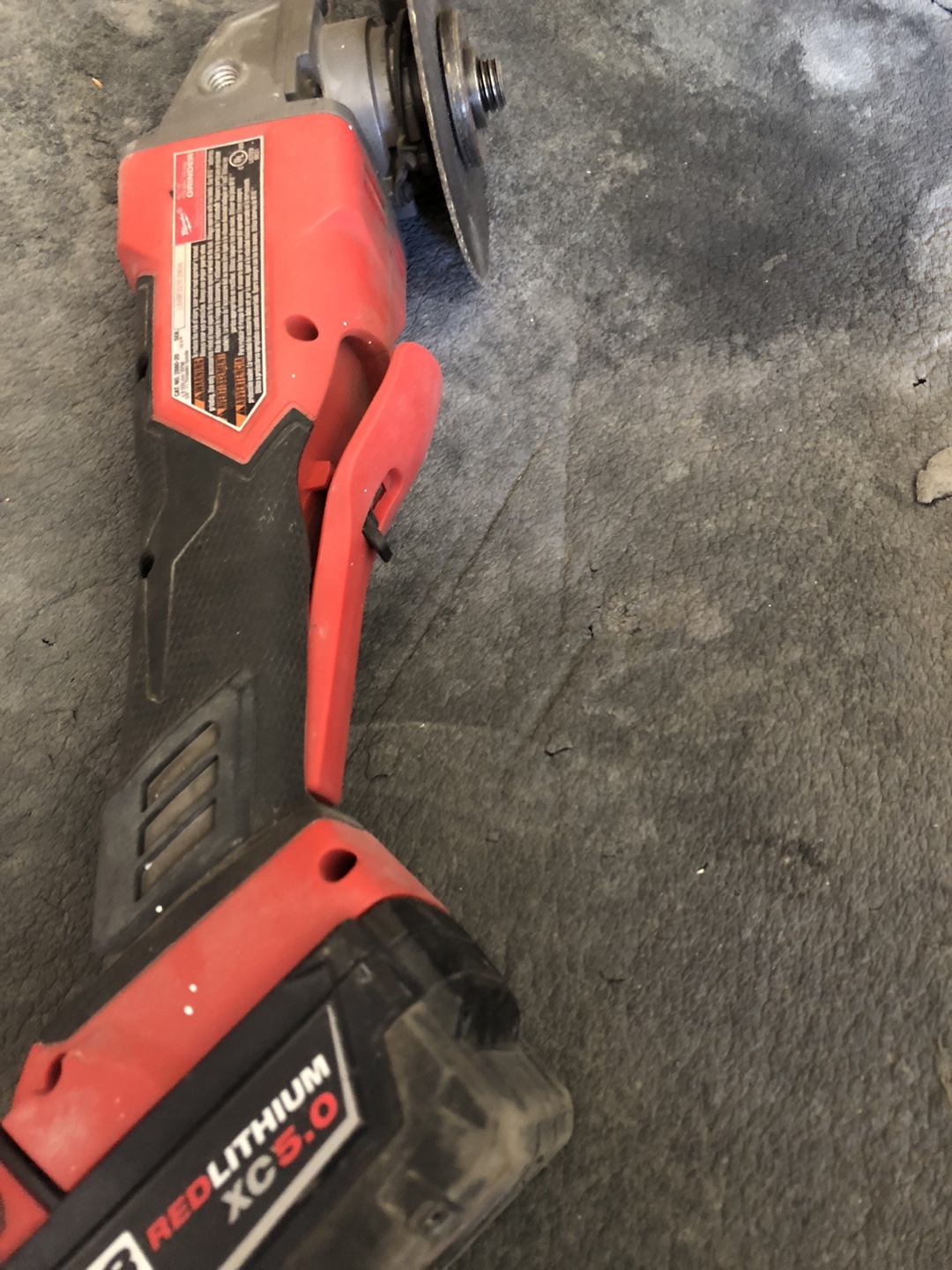 Milwaukee FUEL 4-1/2" Cordless Angle Grinder