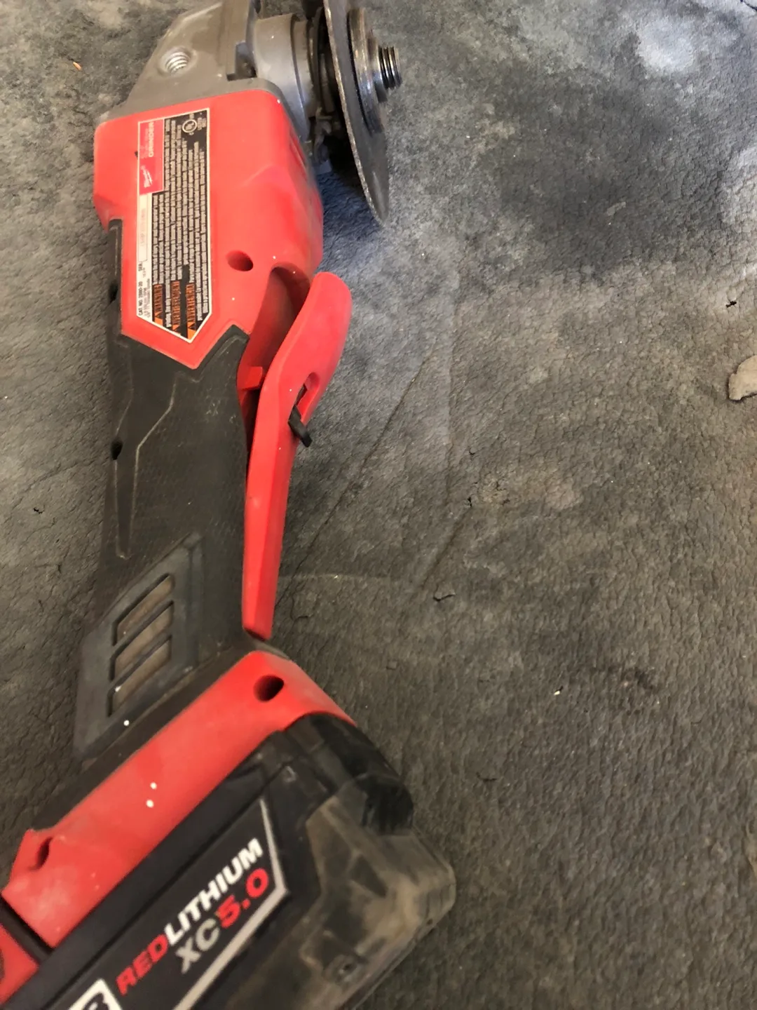 Milwaukee FUEL 4-1/2" Cordless Angle Grinder thumbnail