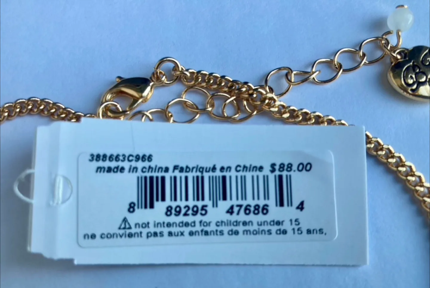 BETSEY JOHNSON Butterfly Love Necklace Earrings Studs Set image indicator(4)