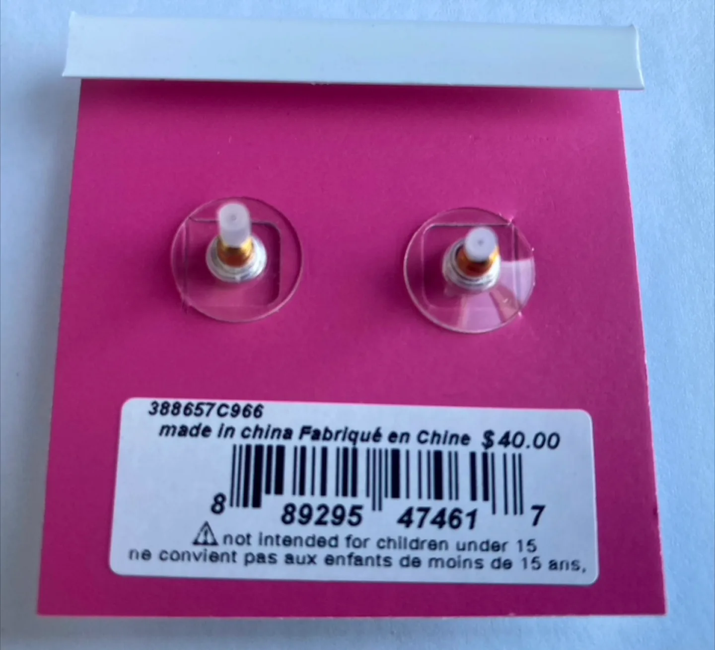 BETSEY JOHNSON Butterfly Love Necklace Earrings Studs Set image indicator(6)