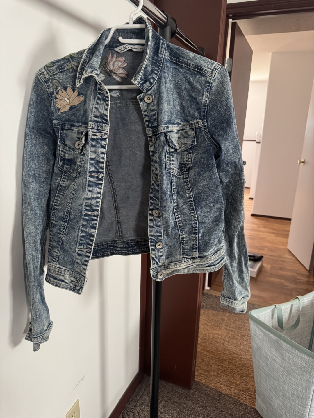 Embroidered Denim Jacket