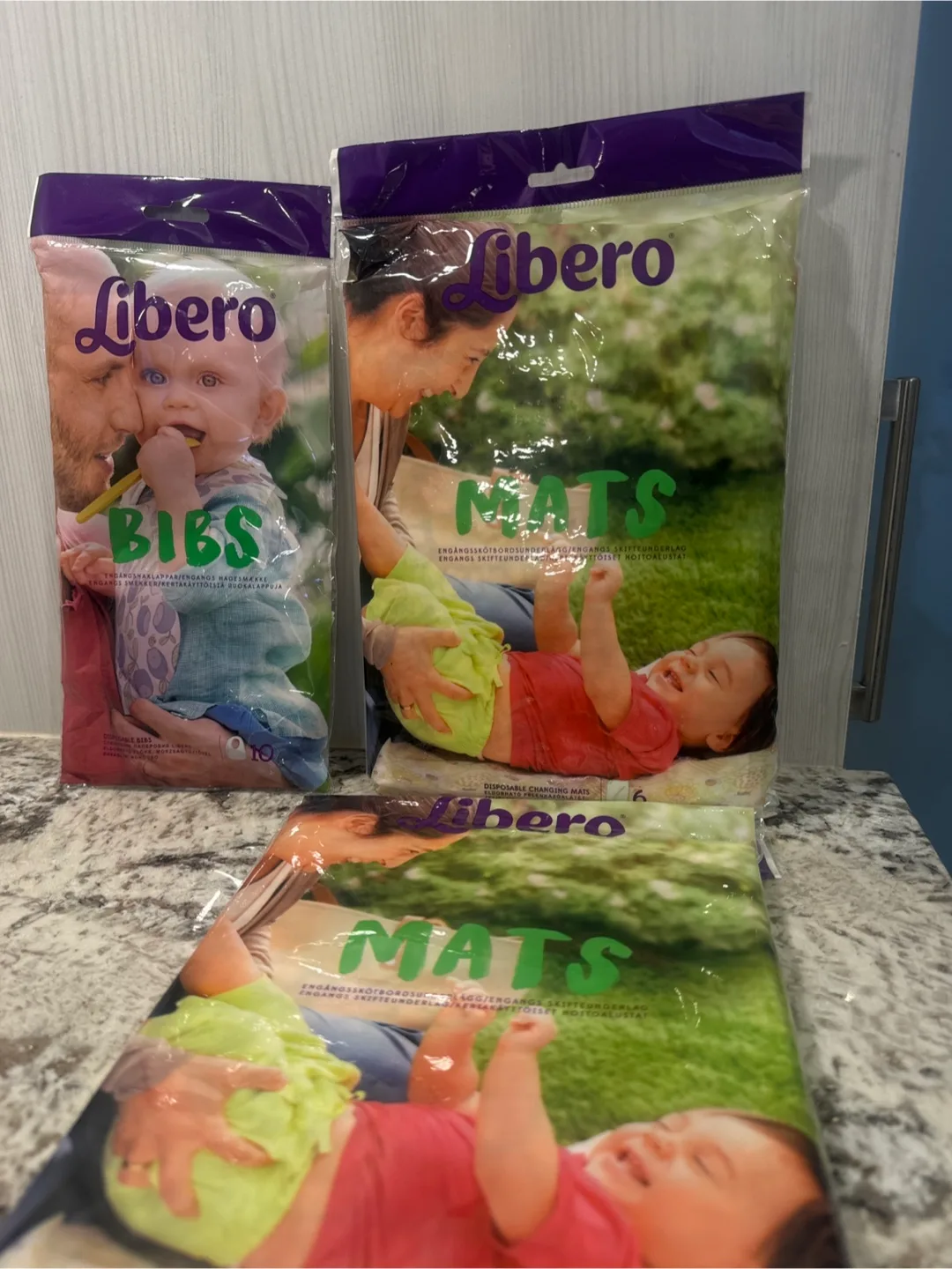Libero Baby Bibs and Changing Mats thumbnail