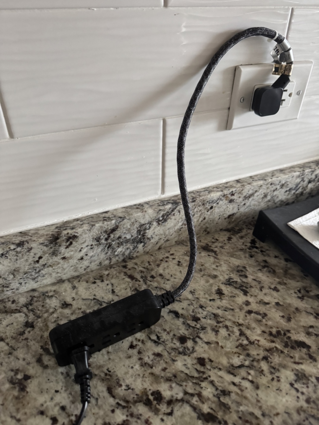 Power Strip with Extension Cord