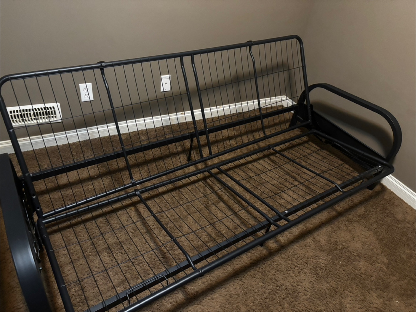 Black Futon Frame