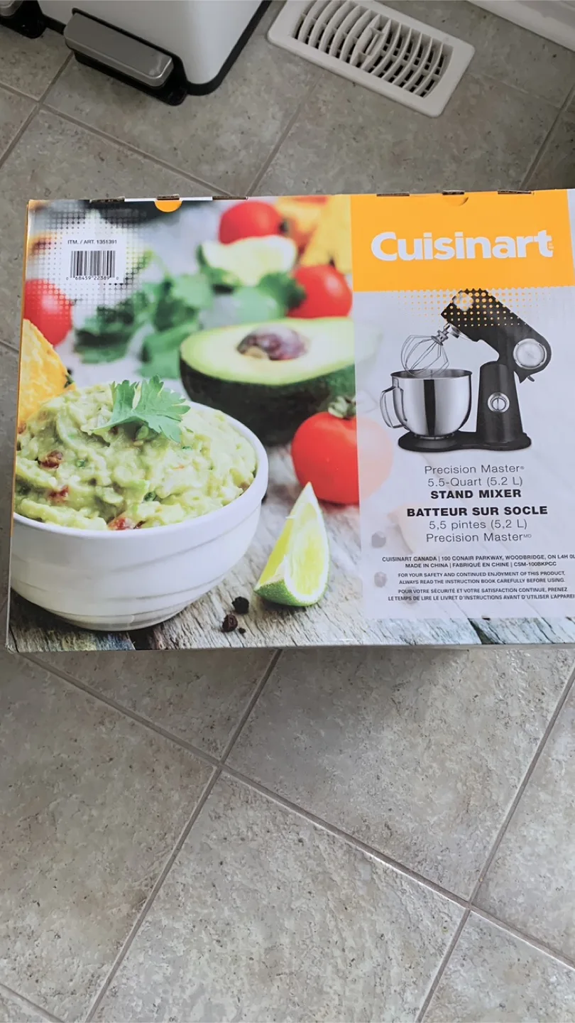 Cuisinart Precision Master 5.5 Quart Stand Mixer thumbnail