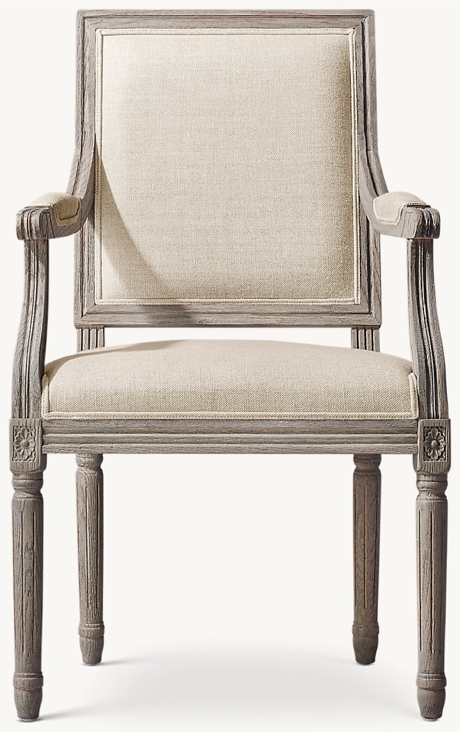 Set of 8 RH Louis XVI Dining Chairs