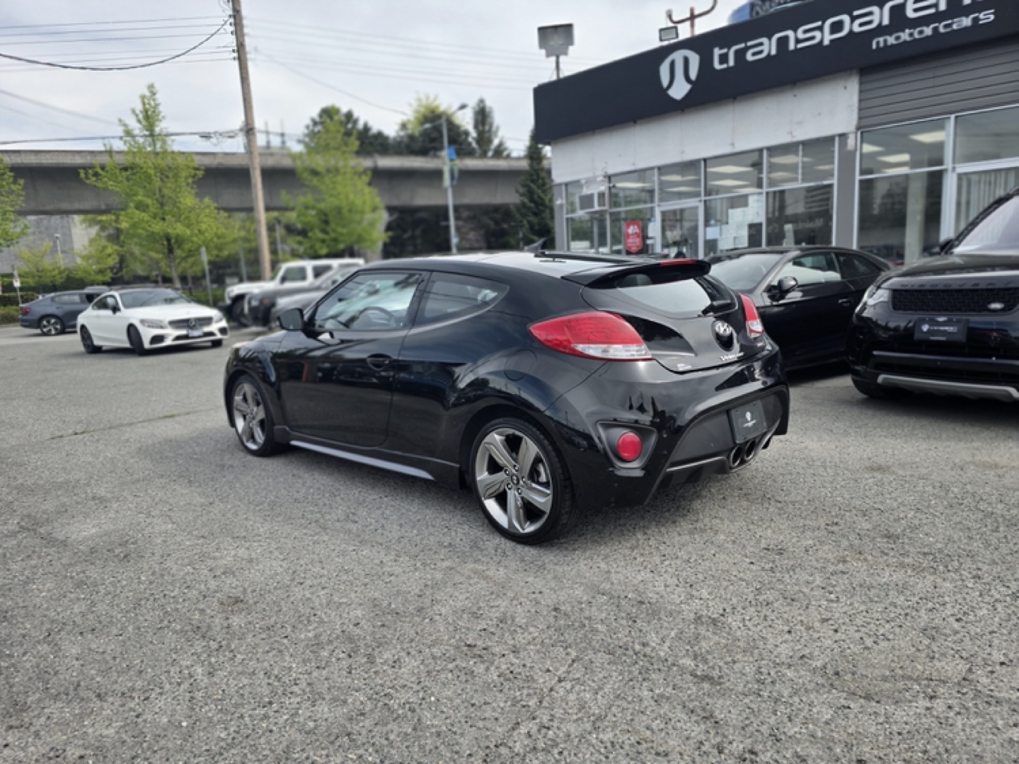 2015 Hyundai Veloster Turbo - Black - photo 4