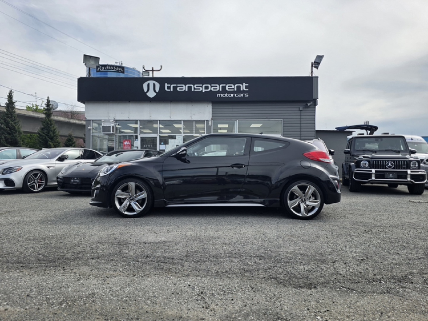 2015 Hyundai Veloster Turbo - Black - photo 3