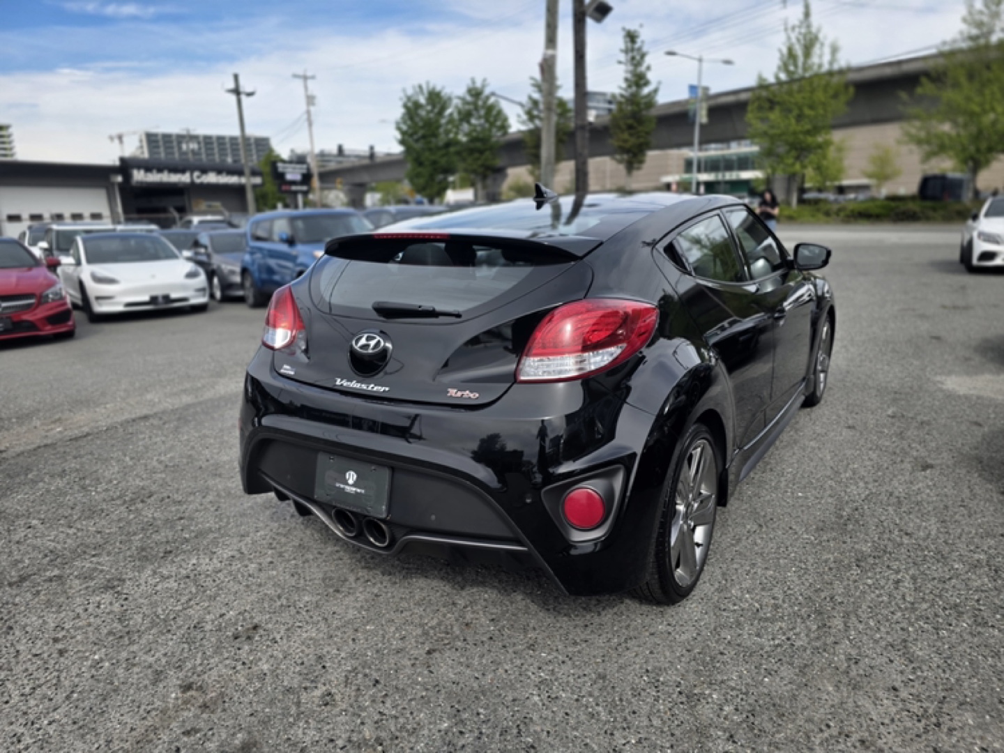 2015 Hyundai Veloster Turbo - Black - photo 5