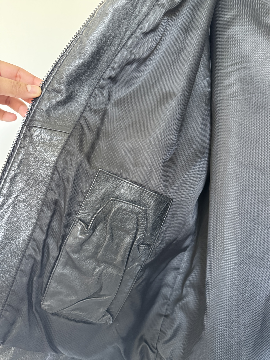 Black Leather Jacket - photo 4