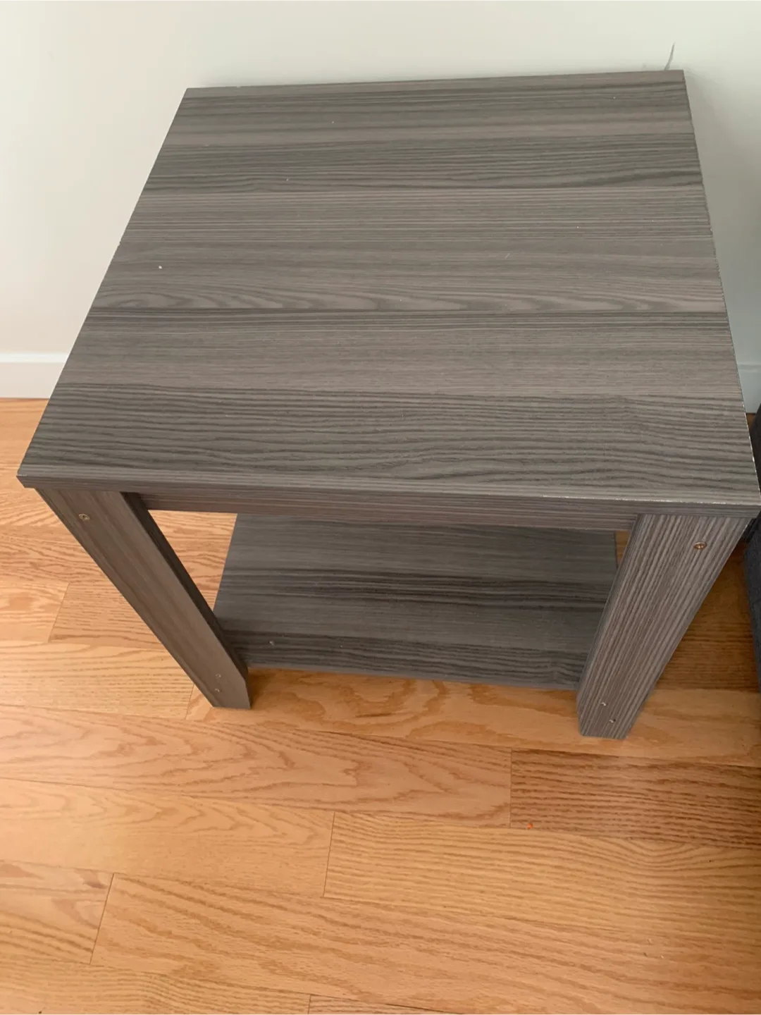 Grey Wood-Look End Table thumbnail