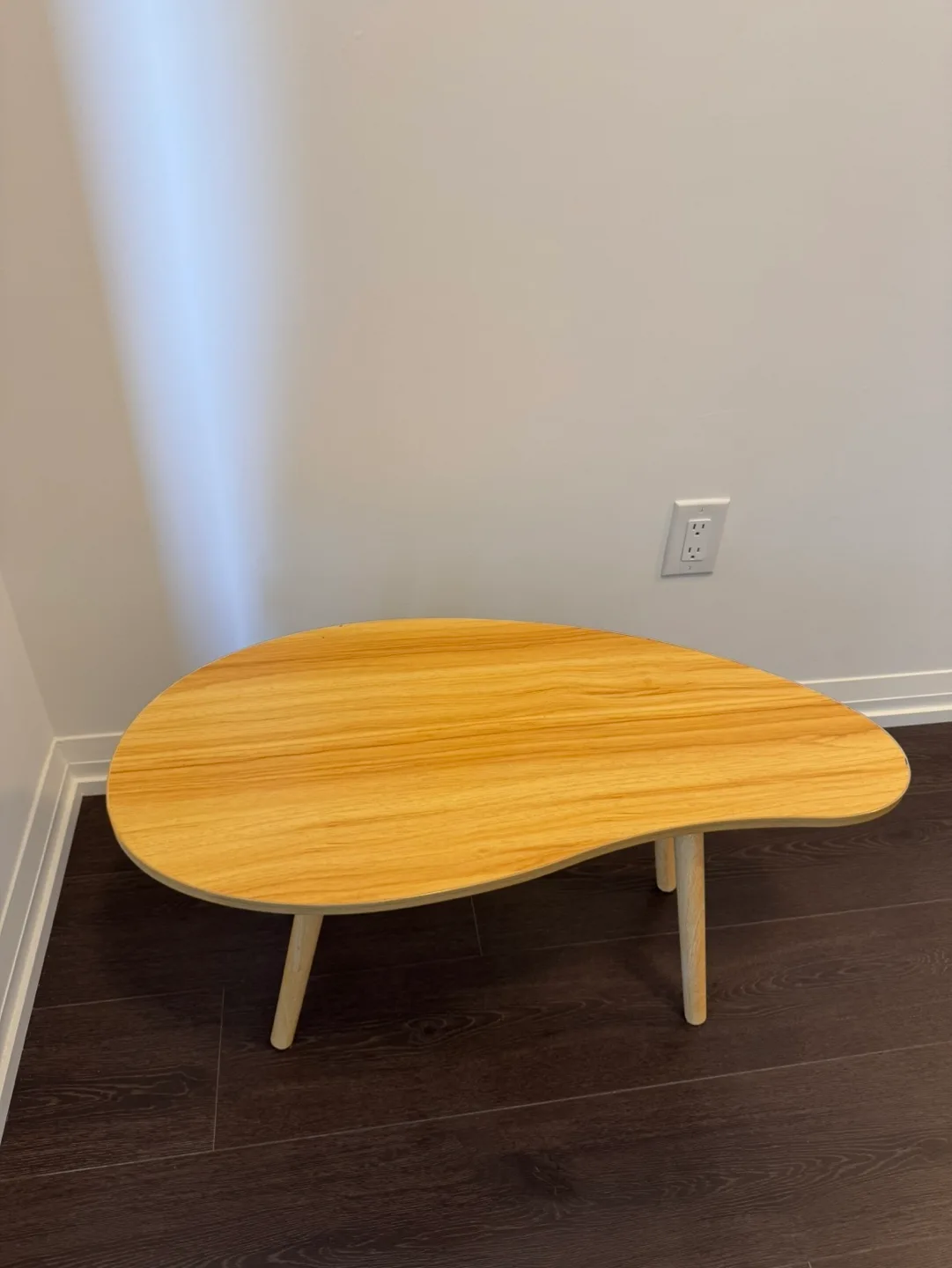 NEEDS TO GO ASAP* Organic Wooden Coffee Table thumbnail