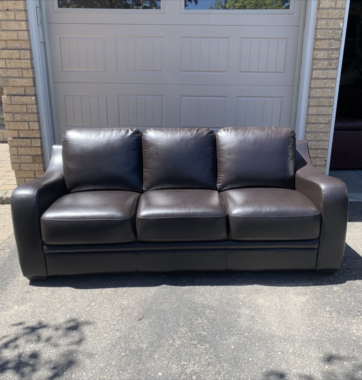 !FREE DELIVERY! Black Couch - photo 2