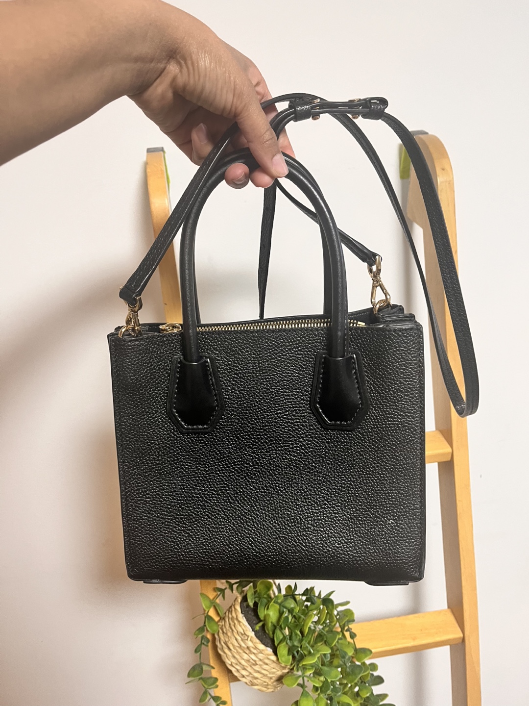 Michael Kors Black Mini Mercer Bag - photo 4