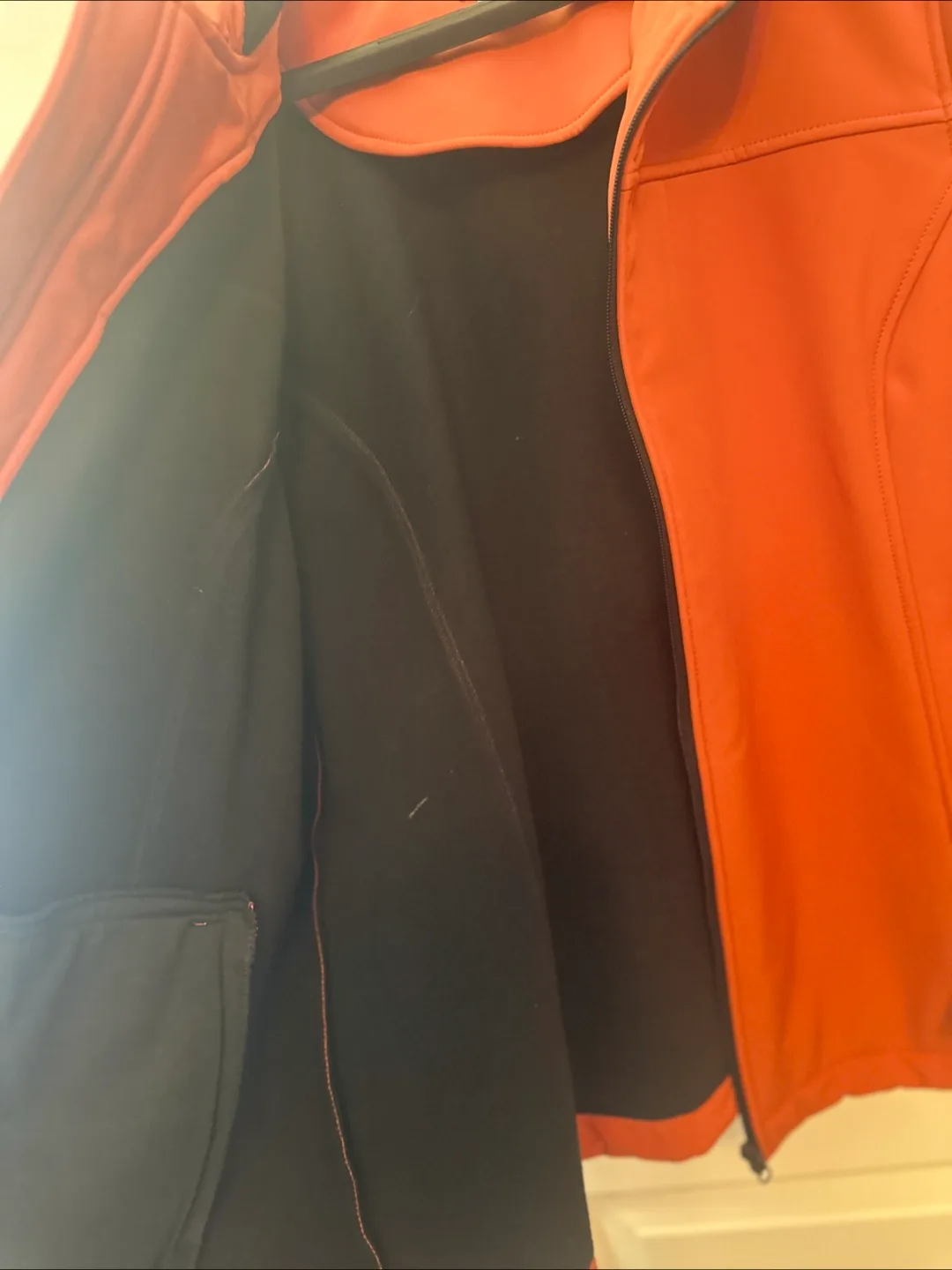 🥕New 1XL Women's Softshell Jacket - Size 1X - Burnt Orange image indicator(5)