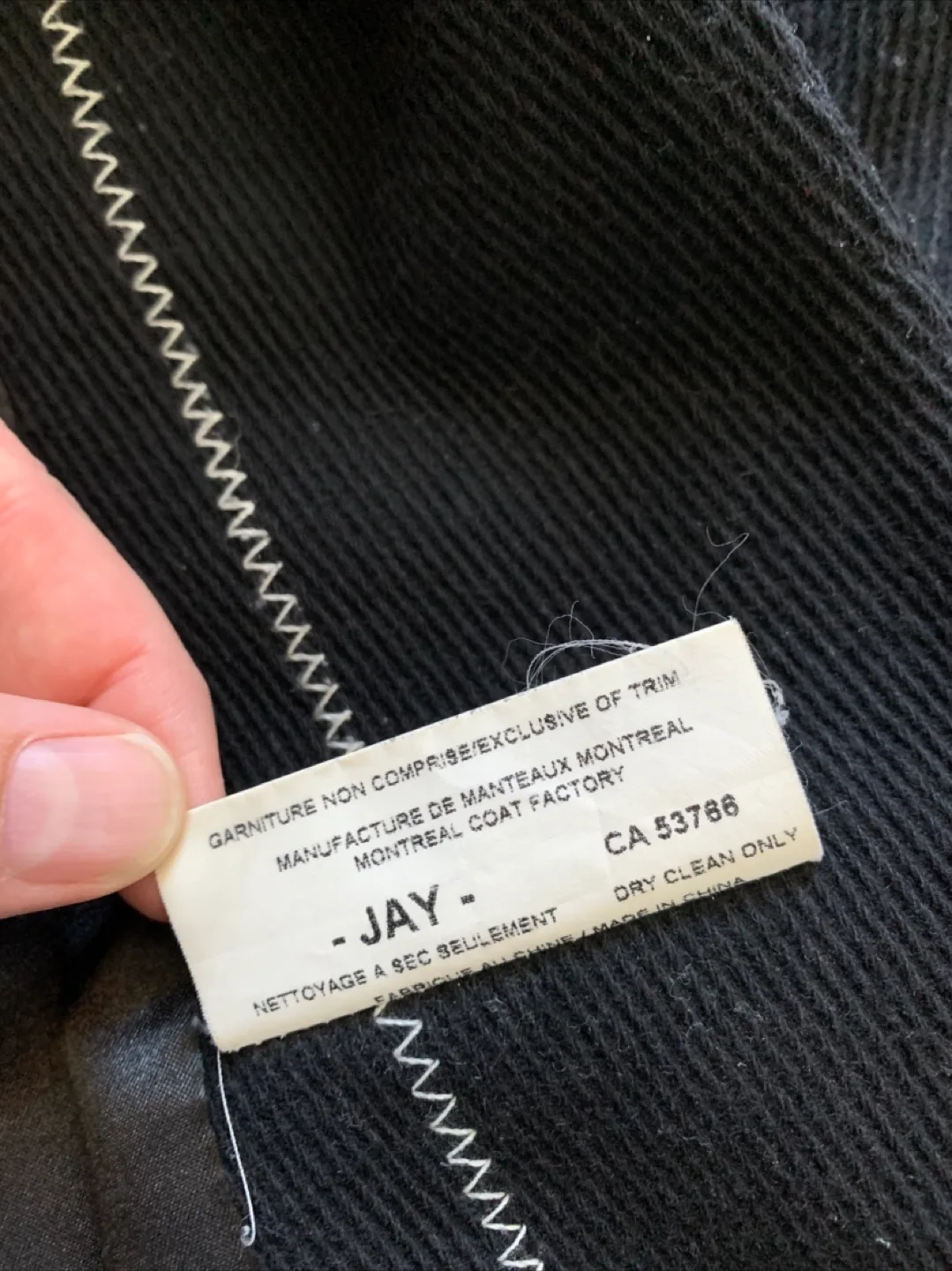 Size 16 Ladies Wool Blend Jacket image indicator(4)