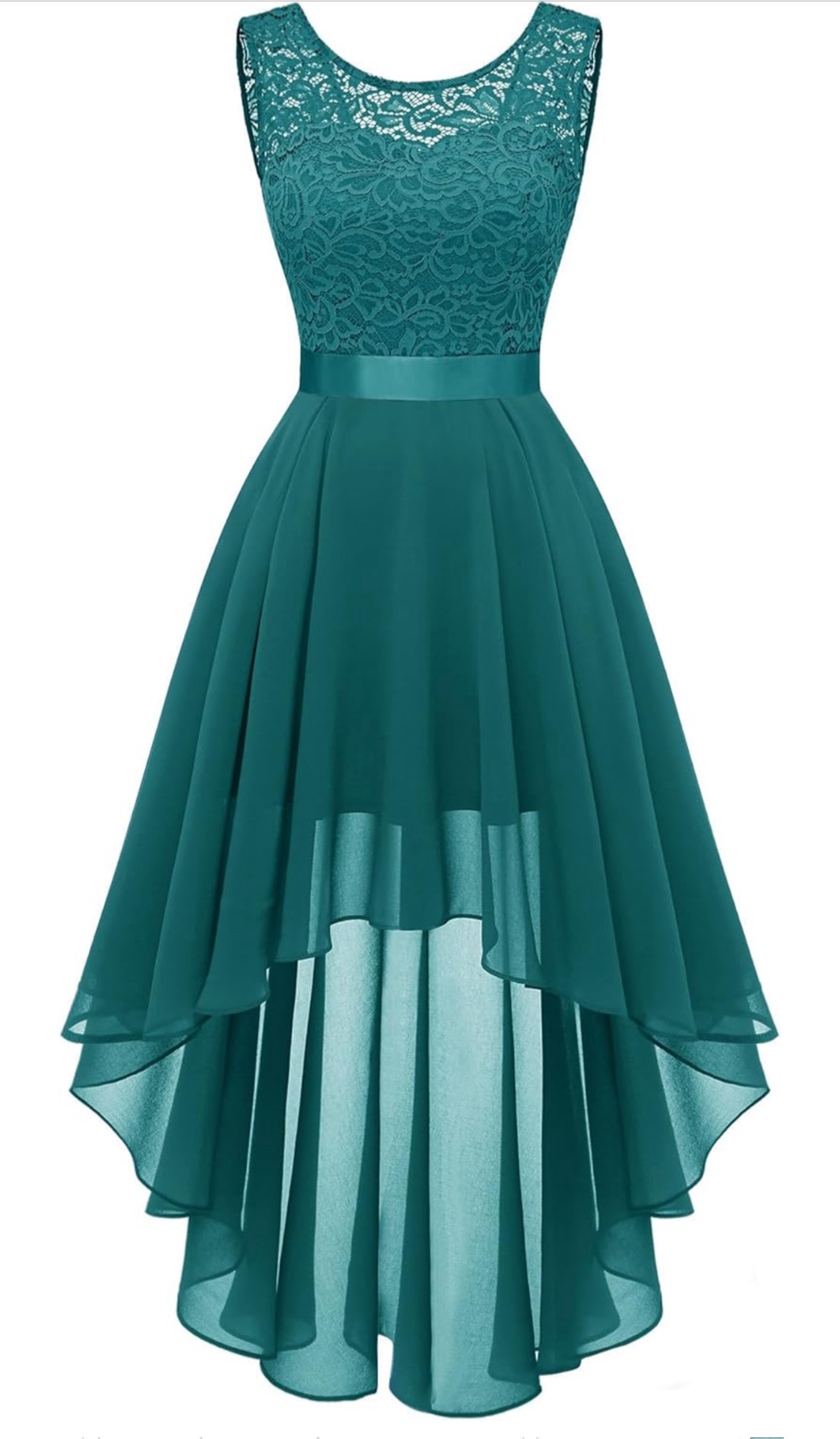 NEW! BeryLove Chiffon High-Low Lace Dress - photo 3