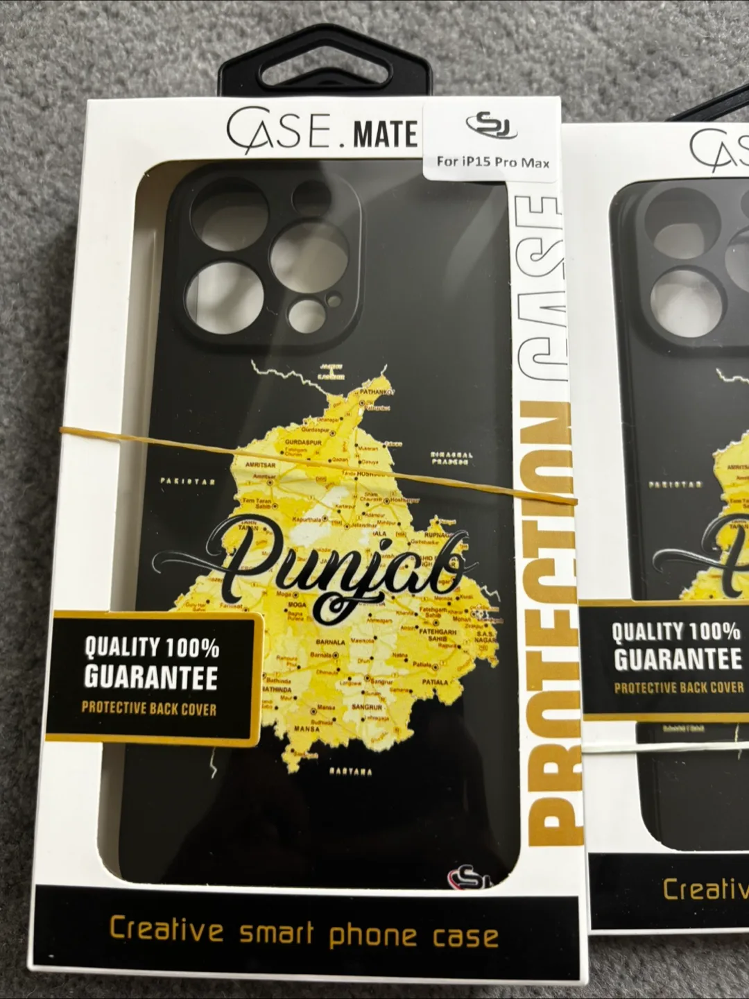 iPhone 15 Pro Max Case - Punjab Map Design image indicator(2)