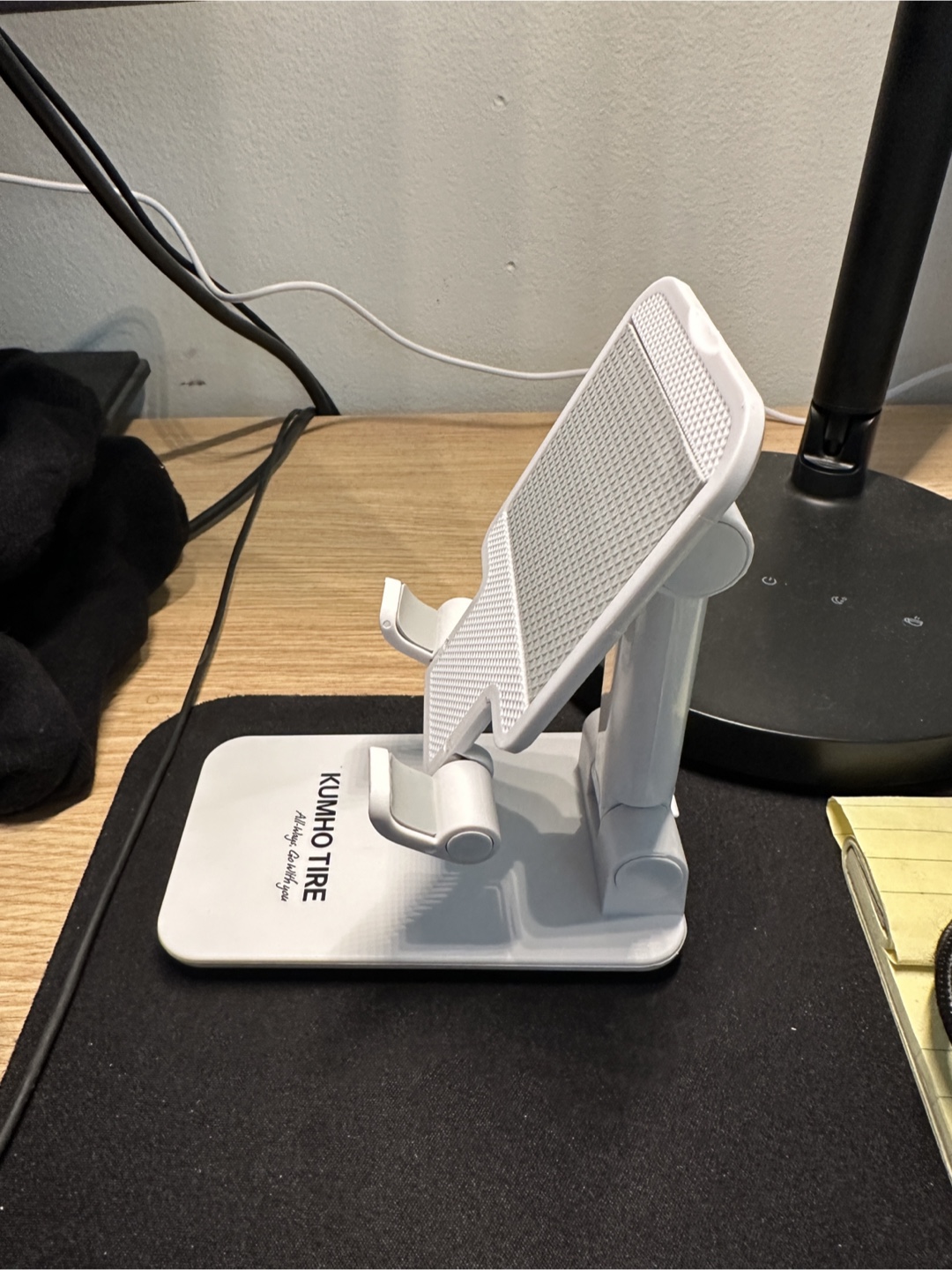 Evermore Folding Phone Stand - White - photo 2