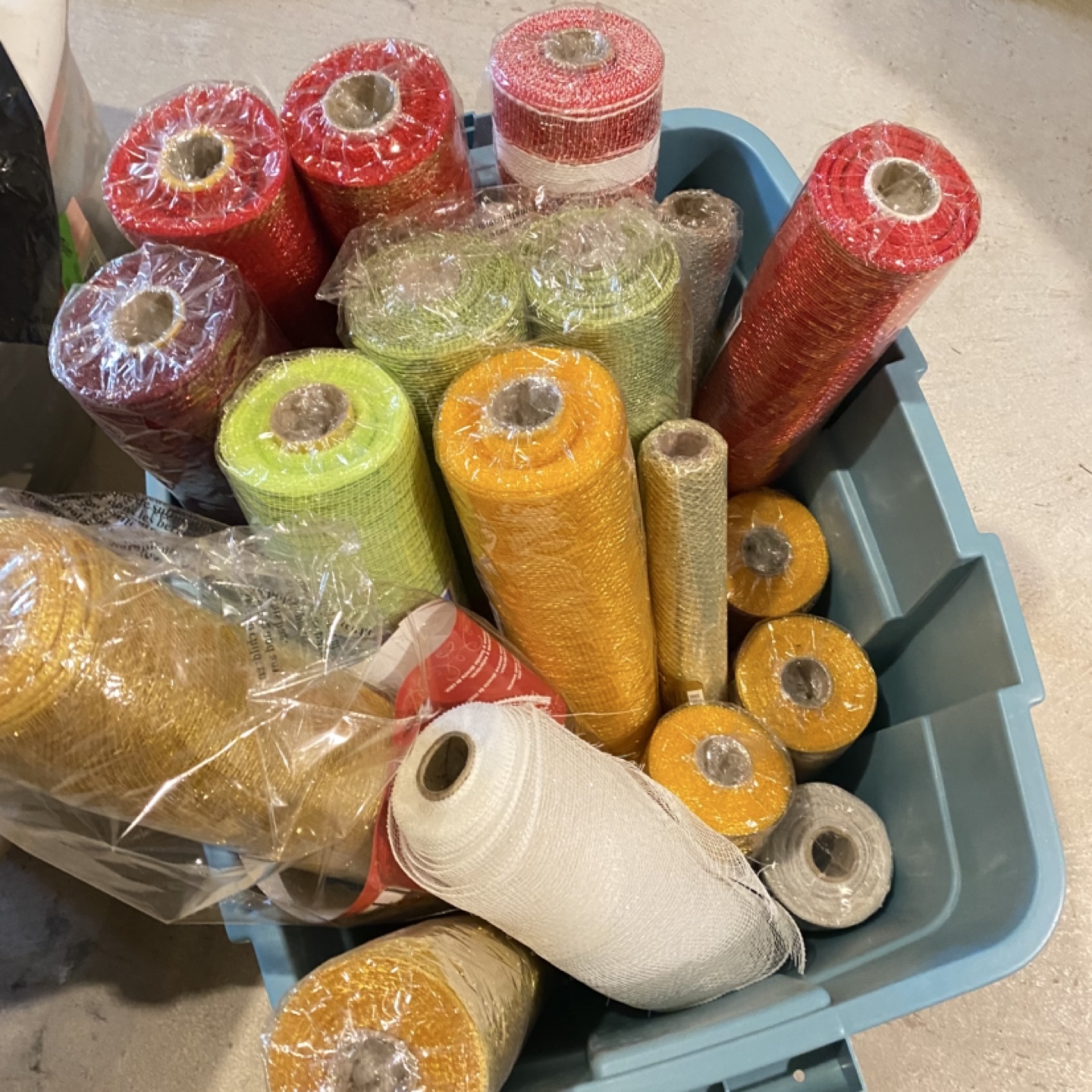 Bulk Mesh Ribbon for Crafts