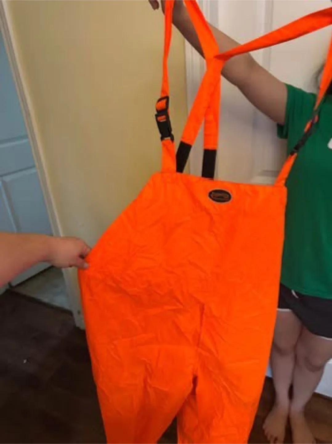 Pioneer Brand Orange Work Coveralls XL image indicator(2)