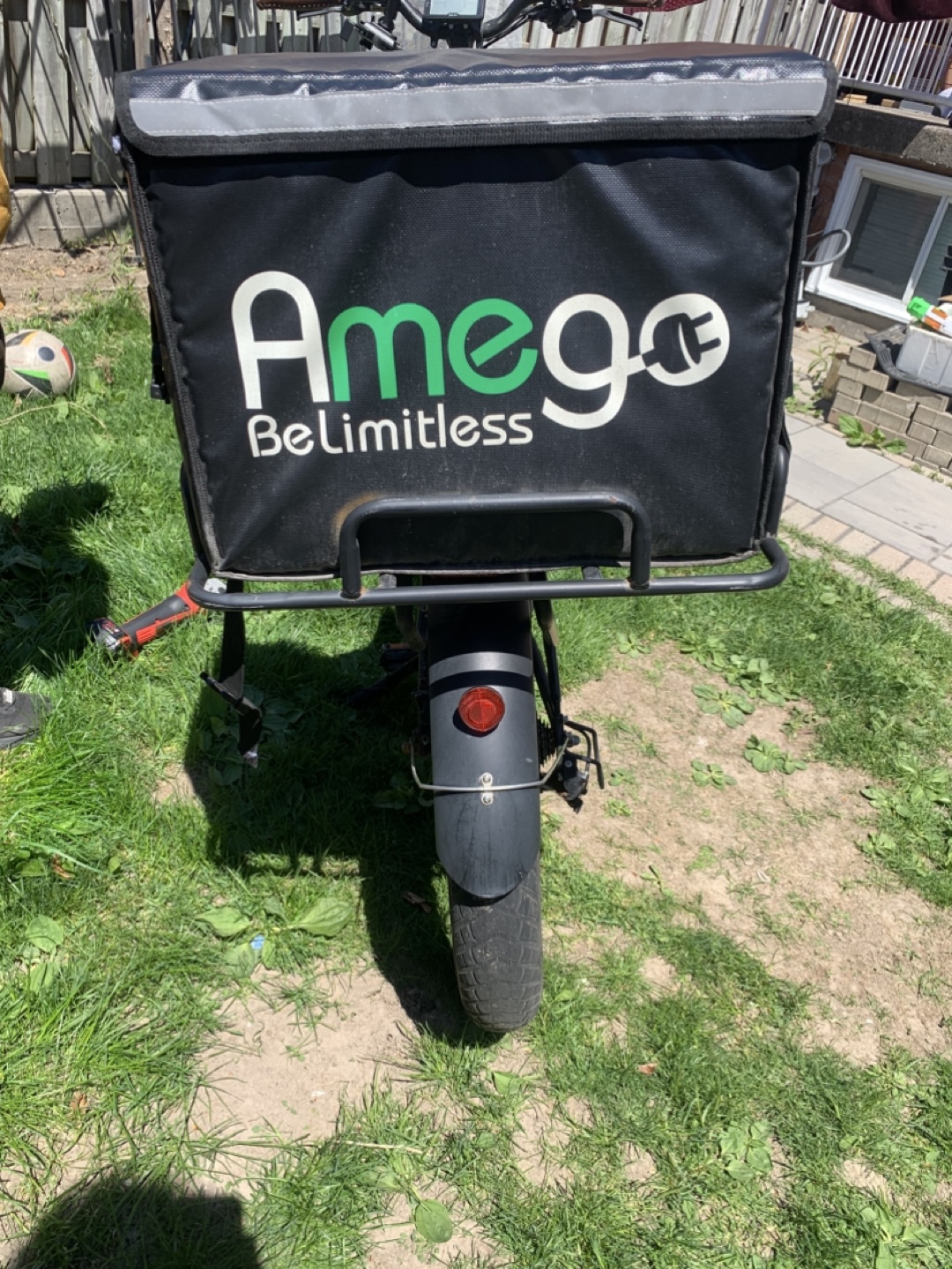 ET Cycle T1000 Electric Bike with Delivery Bag - photo 2