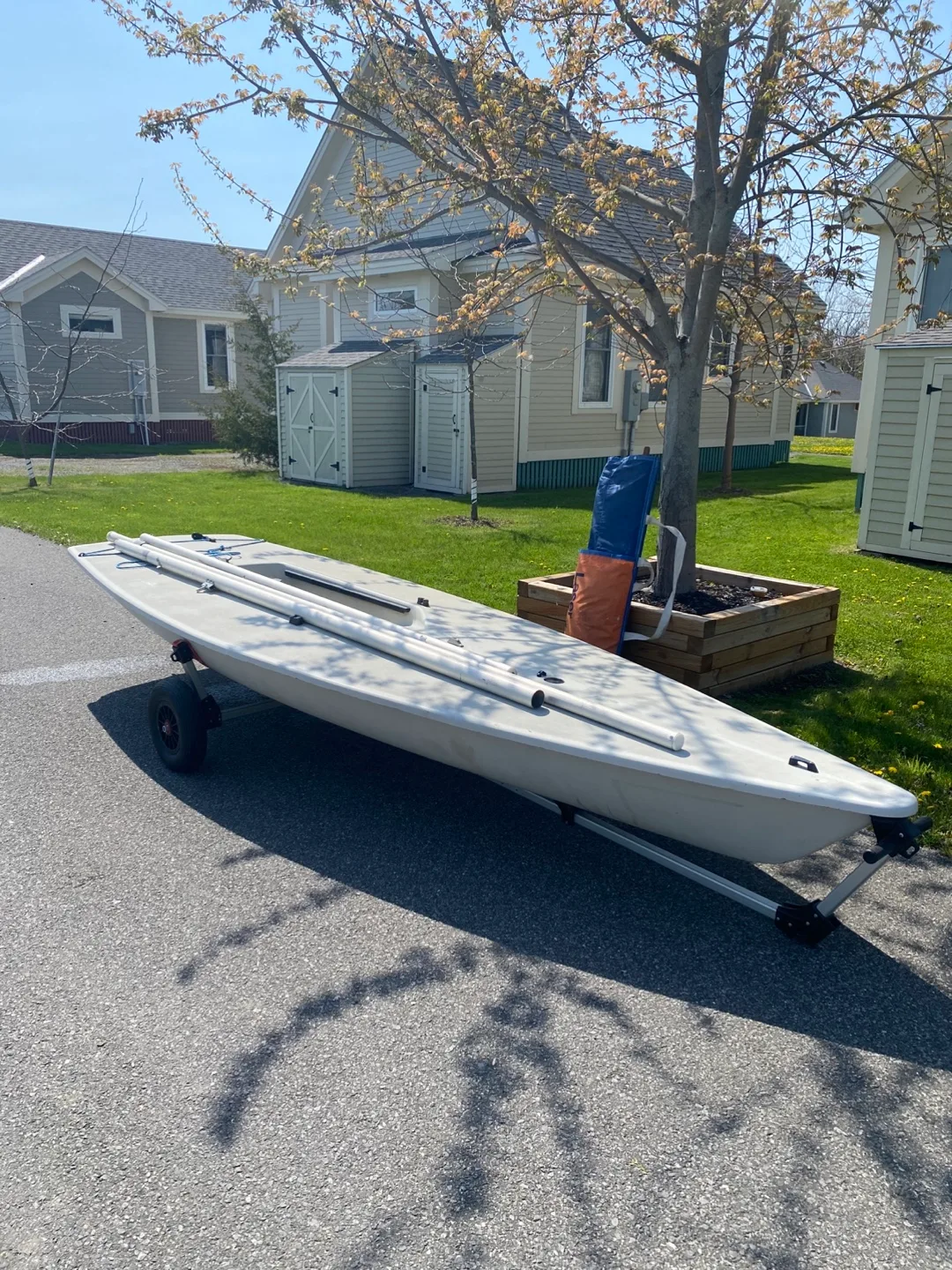 Laser sailboat on trailer image indicator(6)