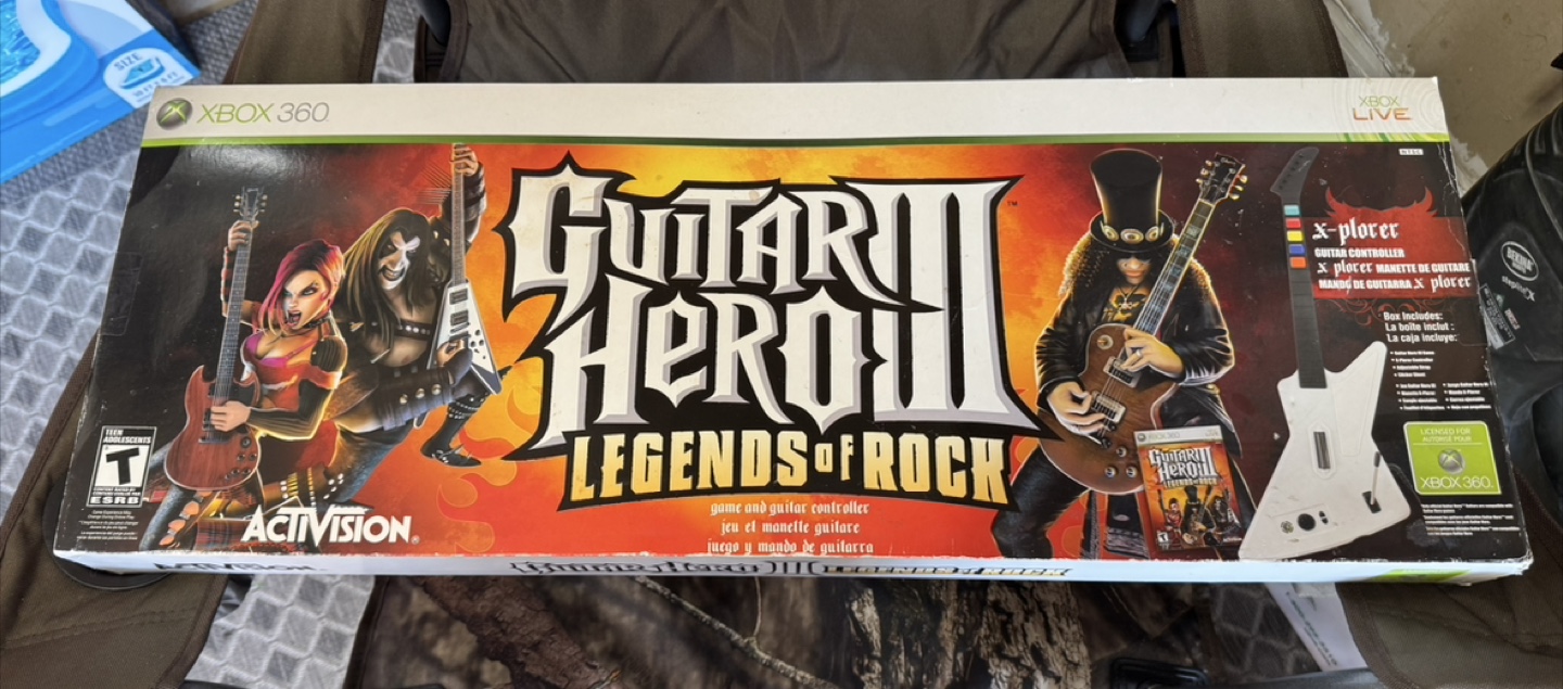 Guitar Hero III Legends of Rock Xbox 360