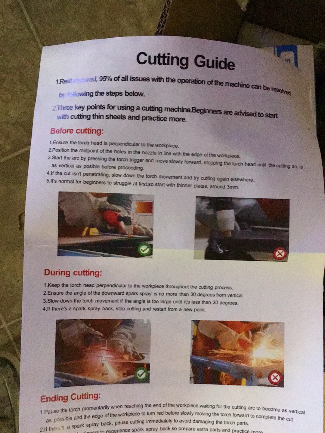 FLARING FC6500 Plasma Cutter - New in Box - photo 4