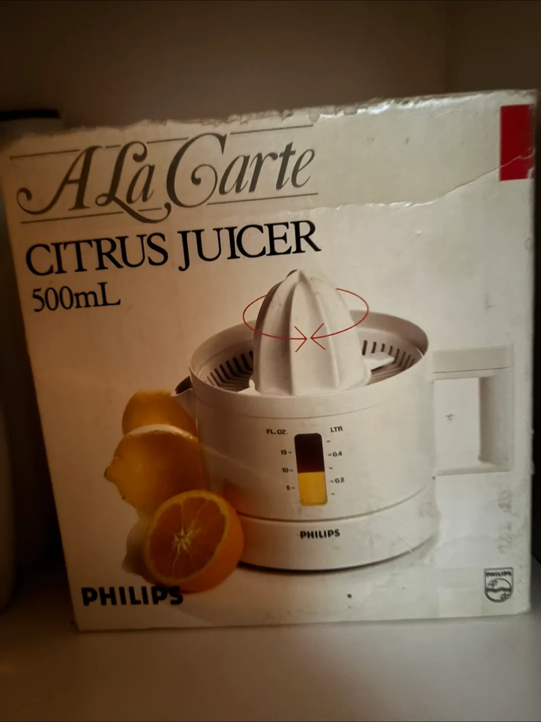 Vintage Philips Citrus Juicer 500ml thumbnail