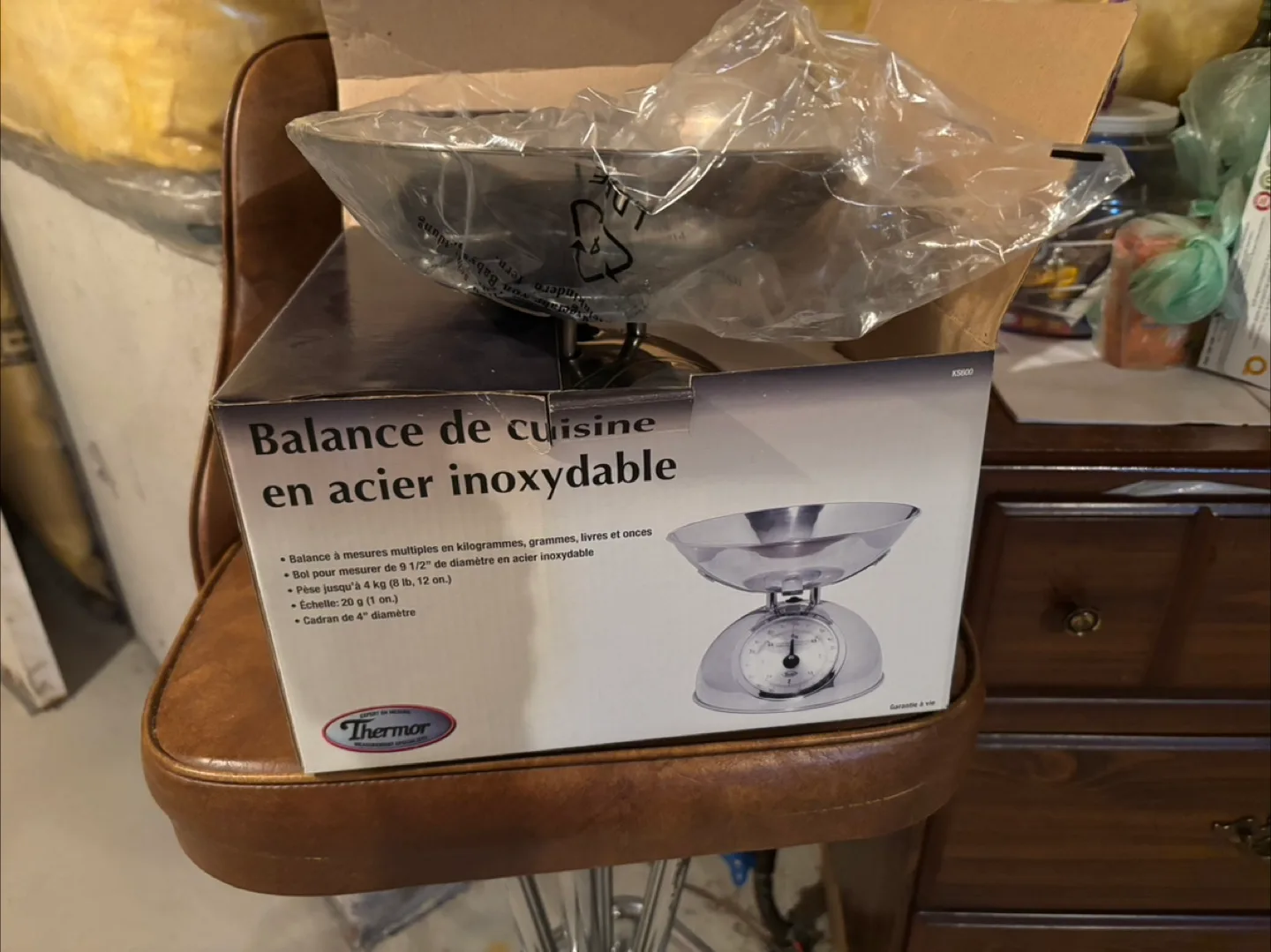 Thermor Stainless Steel Kitchen Scale - New in Box thumbnail