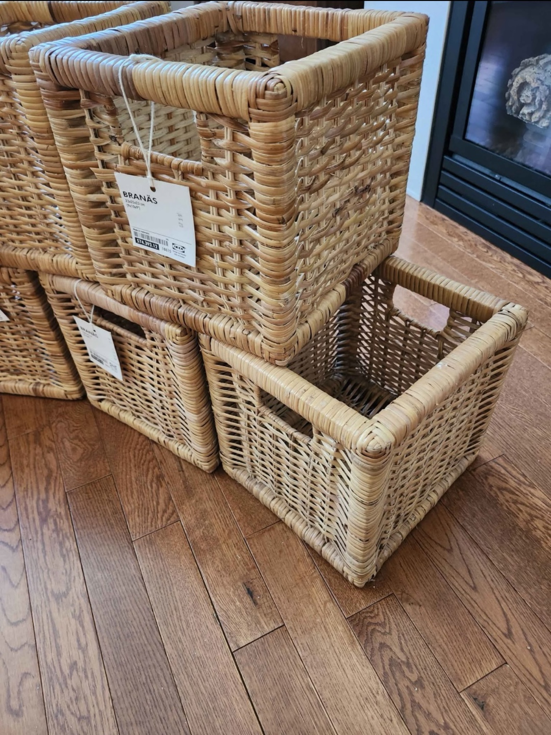 IKEA BRANÄS Woven Storage Baskets (Set of 8) - photo 3