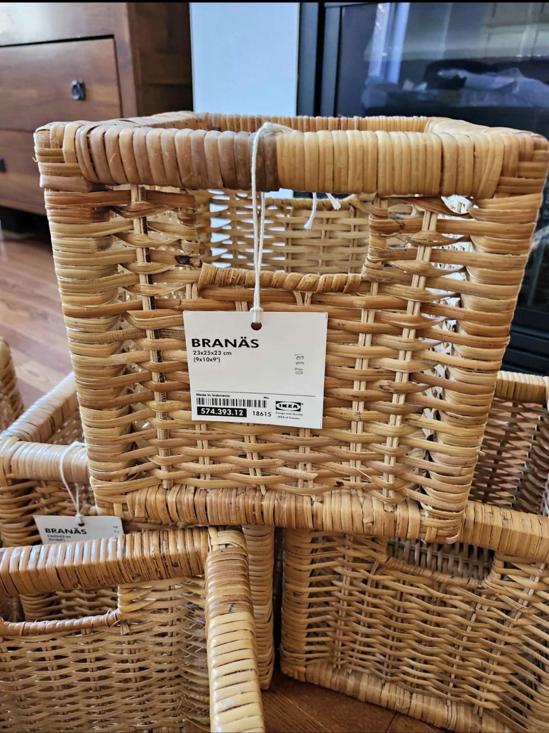 IKEA BRANÄS Woven Storage Baskets (Set of 8) - photo 4