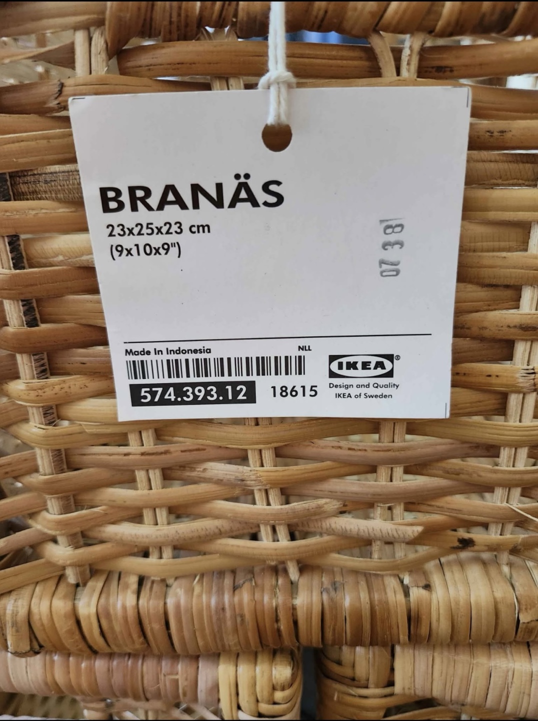 IKEA BRANÄS Woven Storage Baskets (Set of 8)