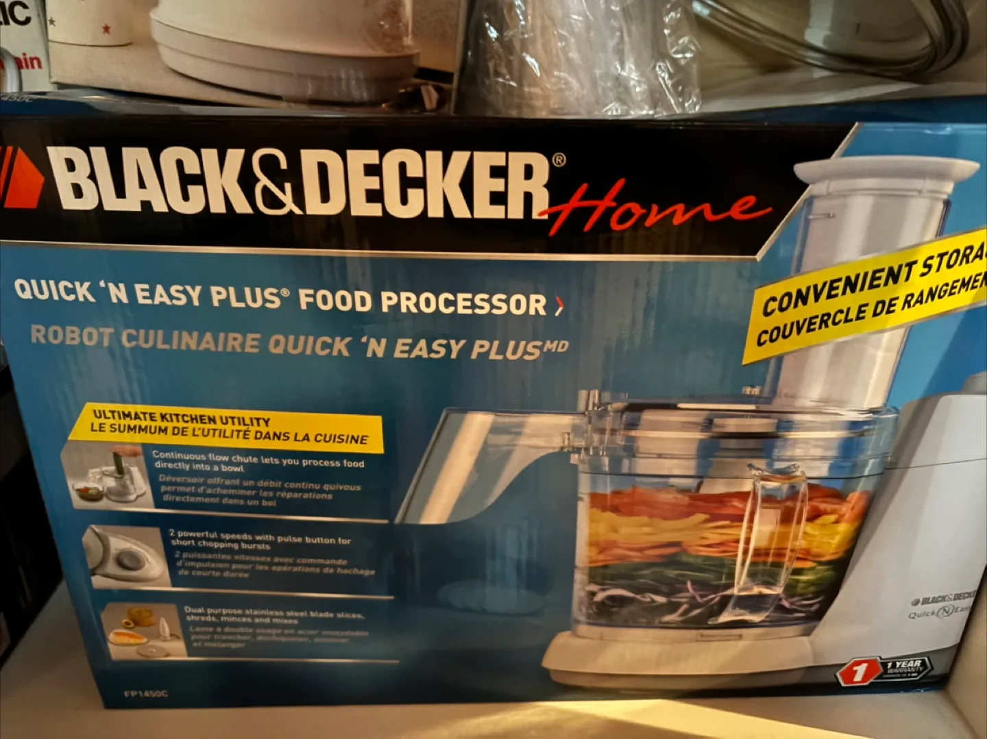 Black & Decker Home Quick 'N Easy Plus Food Processor thumbnail
