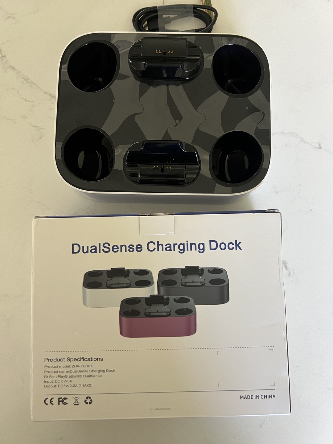 Dual Sense PS5 Controller Charging Station - photo 2